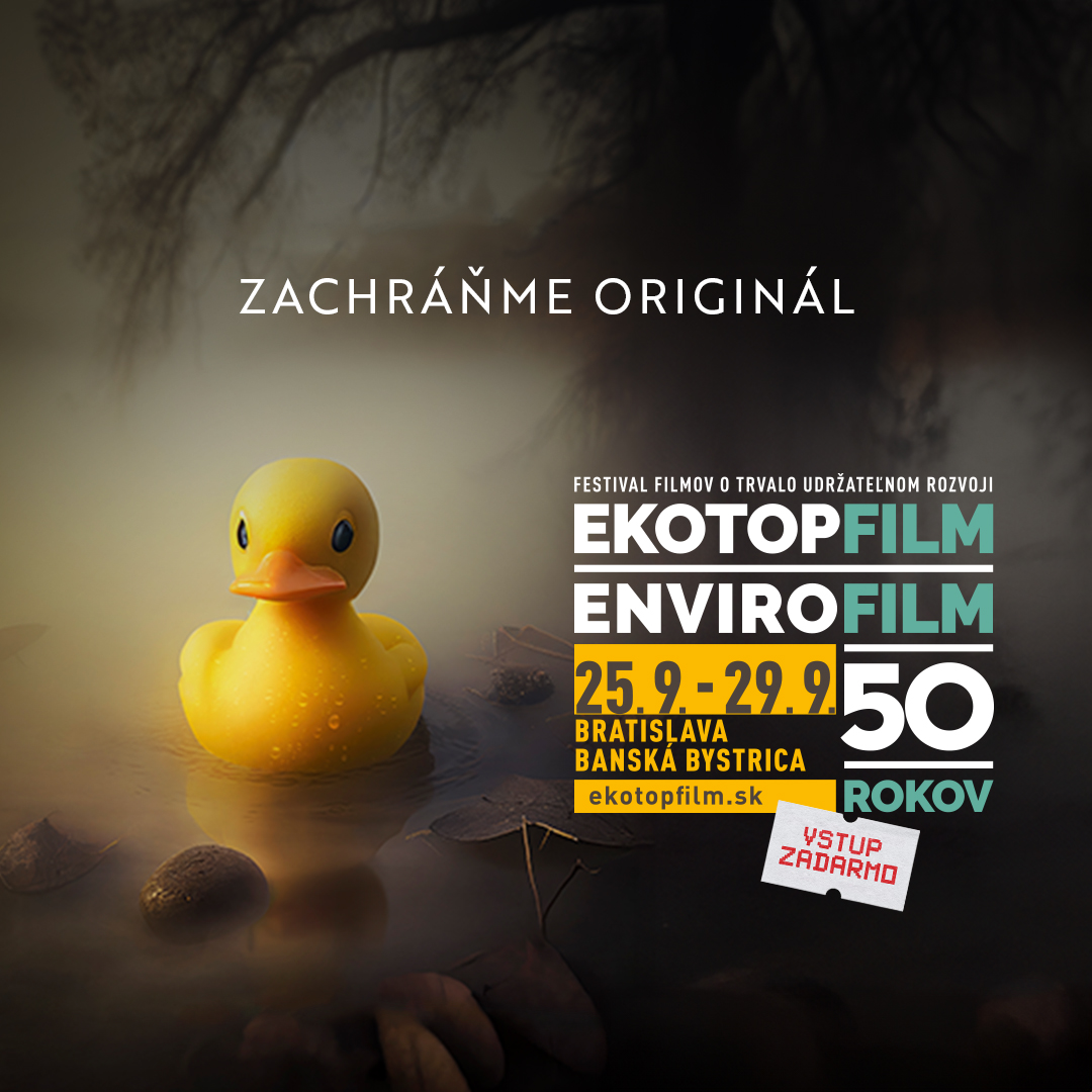 Najstarší filmový festival EKOTOPFILM – ENVIROFILM oslavuje 50 rokov, štartuje 25. septembra v Bratislave a v Banskej Bystrici!